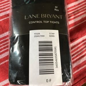 Brand New Lane Bryant Control Top Tights E/F